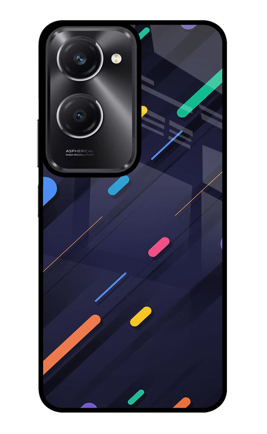 Abstract Design Vivo T3 Lite 5G Glass Case
