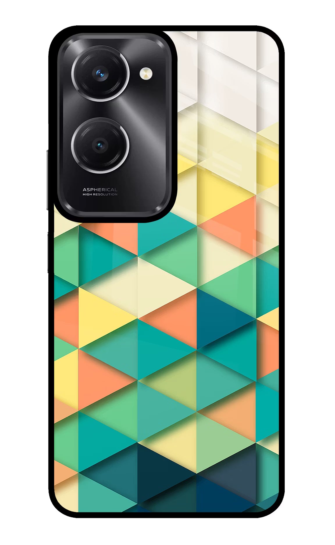 Abstract Vivo T3 Lite 5G Glass Case