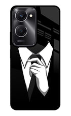Black Tie Vivo T3 Lite 5G Glass Case