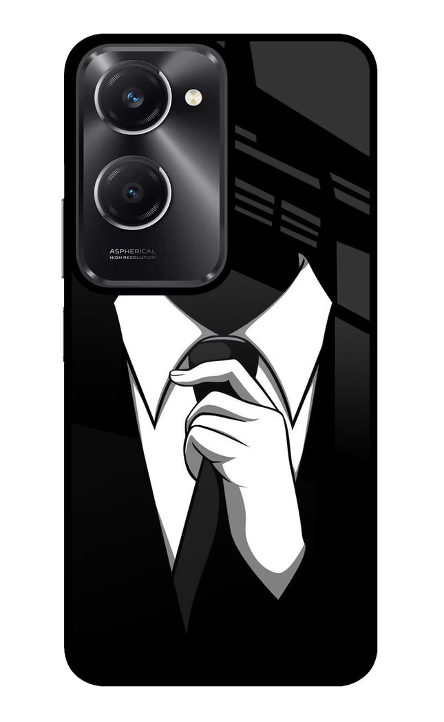 Black Tie Vivo T3 Lite 5G Glass Case
