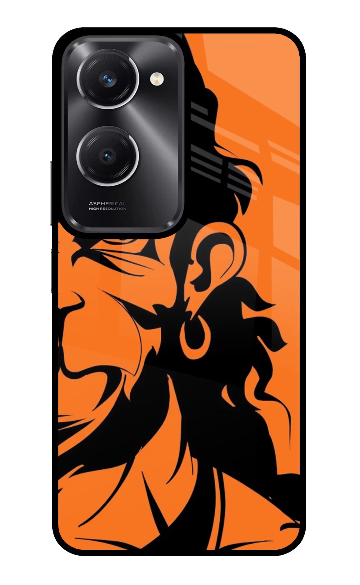 Hanuman Vivo T3 Lite 5G Glass Case Back Cover by Casekaro