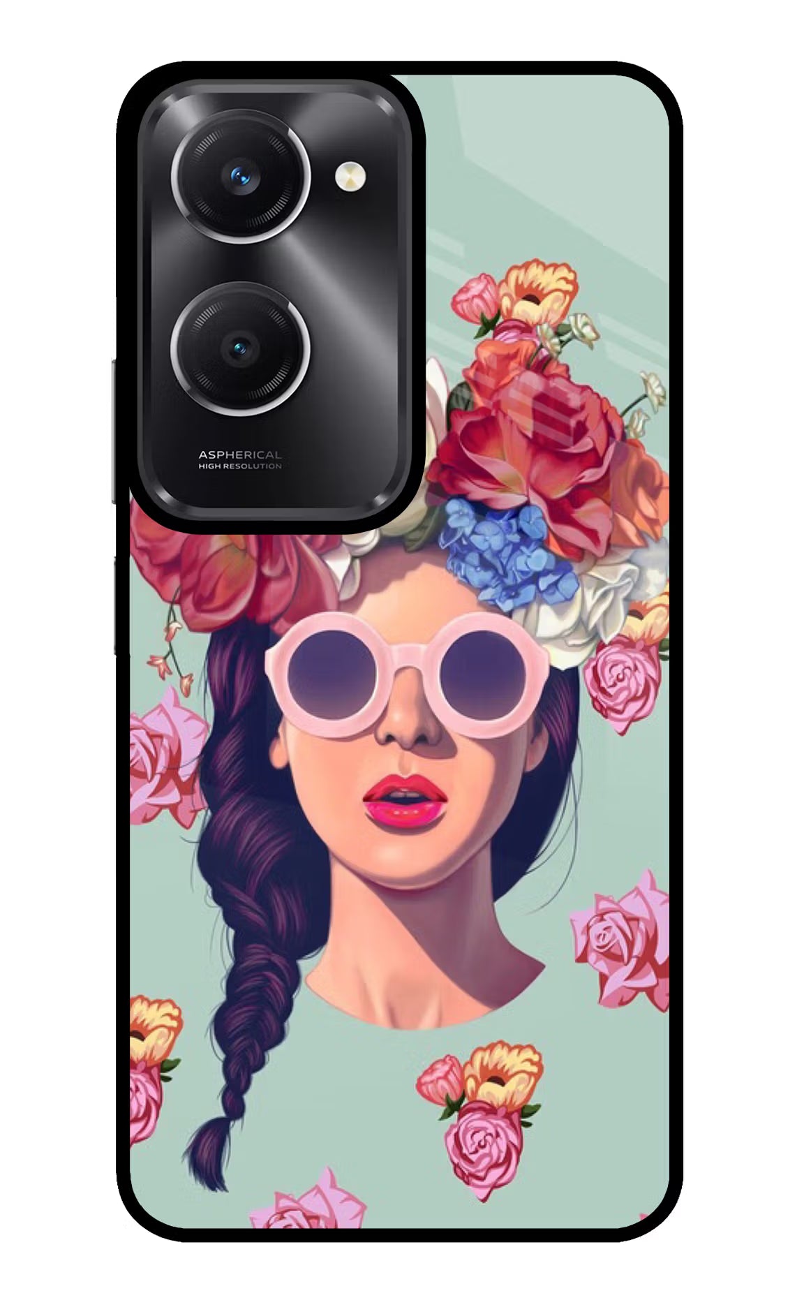 Pretty Girl Vivo T3 Lite 5G Glass Case