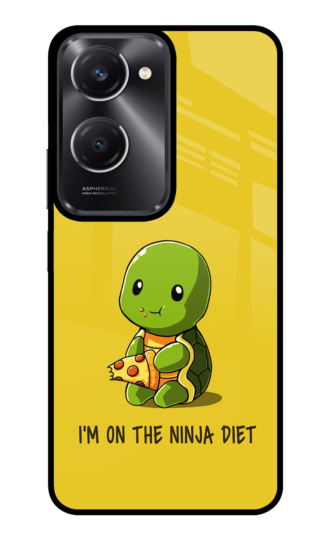 I'm on Ninja Diet Vivo T3 Lite 5G Glass Case Back Cover by Casekaro