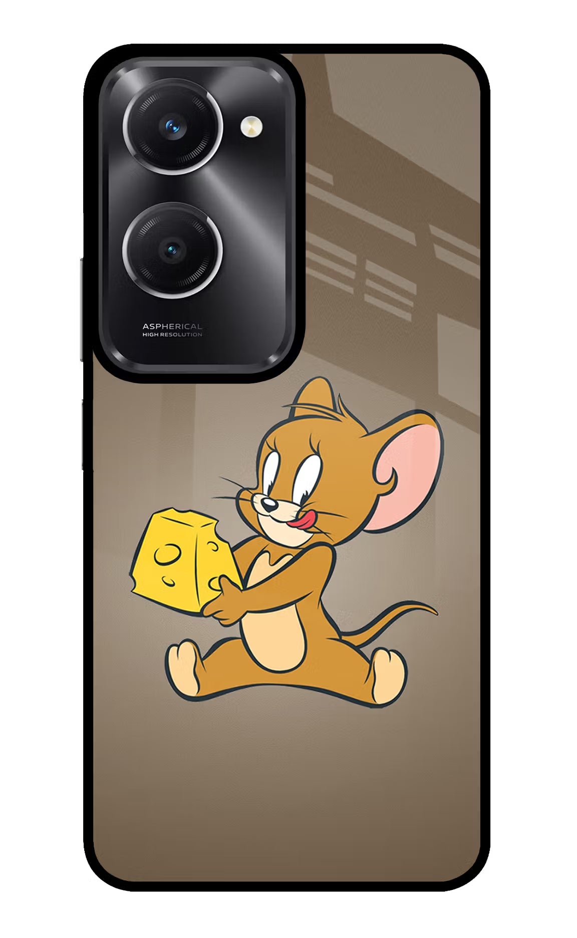 Jerry Vivo T3 Lite 5G Glass Case Back Cover by Casekaro
