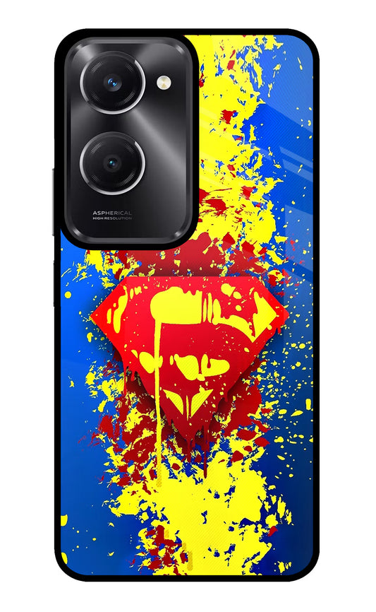 Superman logo Vivo T3 Lite 5G Glass Case