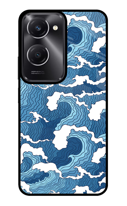 Blue Waves Vivo T3 Lite 5G Glass Case