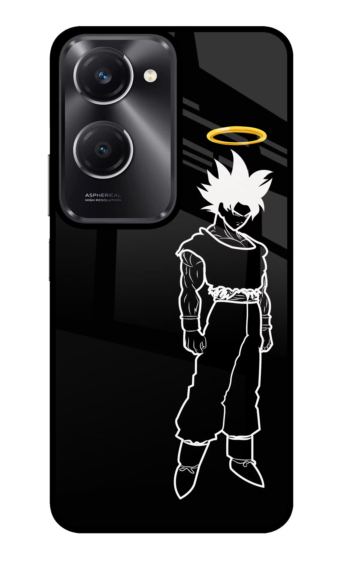 DBS Character Vivo T3 Lite 5G Glass Case Back Cover by Casekaro