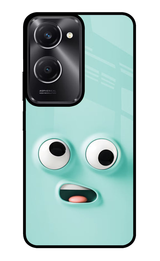 Funny Cartoon Vivo T3 Lite 5G Glass Case