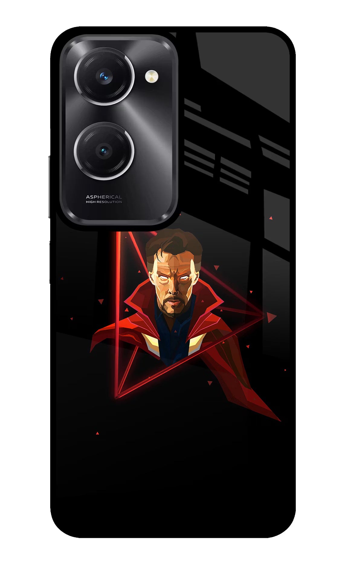 Doctor Ordinary Vivo T3 Lite 5G Glass Case Back Cover by Casekaro