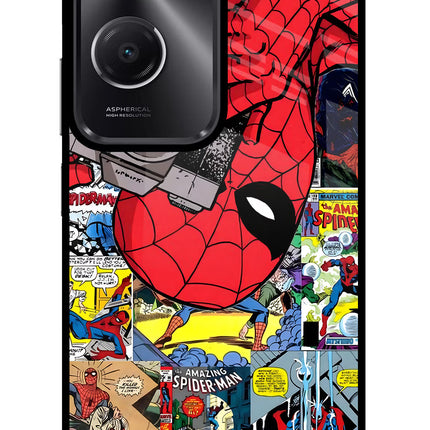 Spider Man Vivo T3 Lite 5G Glass Case
