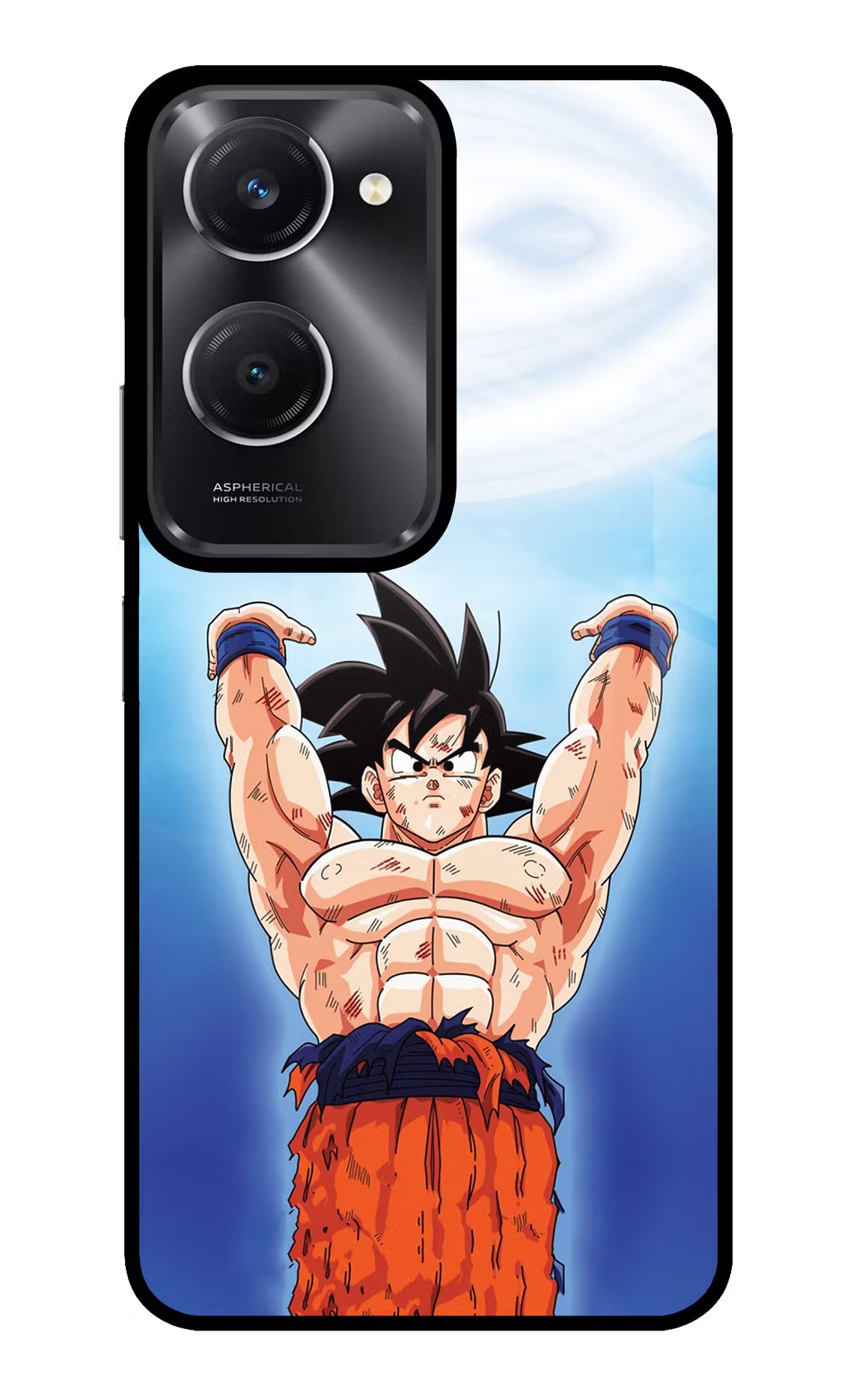 Goku Power Vivo T3 Lite 5G Glass Case