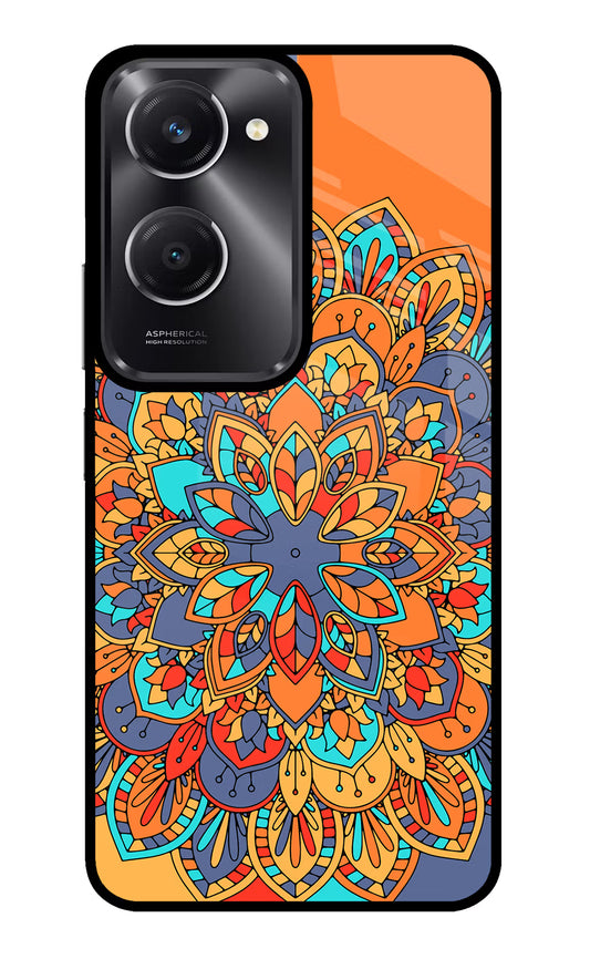 Color Mandala Vivo T3 Lite 5G Glass Case