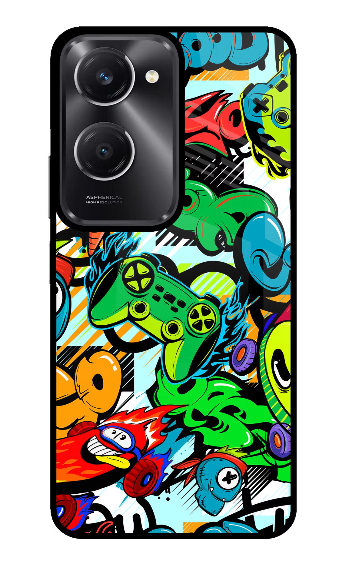 Game Doodle Vivo T3 Lite 5G Glass Case