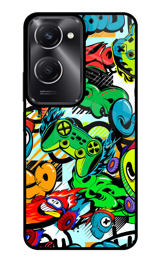 Game Doodle Vivo T3 Lite 5G Glass Case