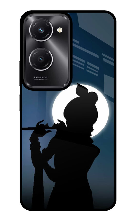 Shri Krishna Silhouette Vivo T3 Lite 5G Glass Case