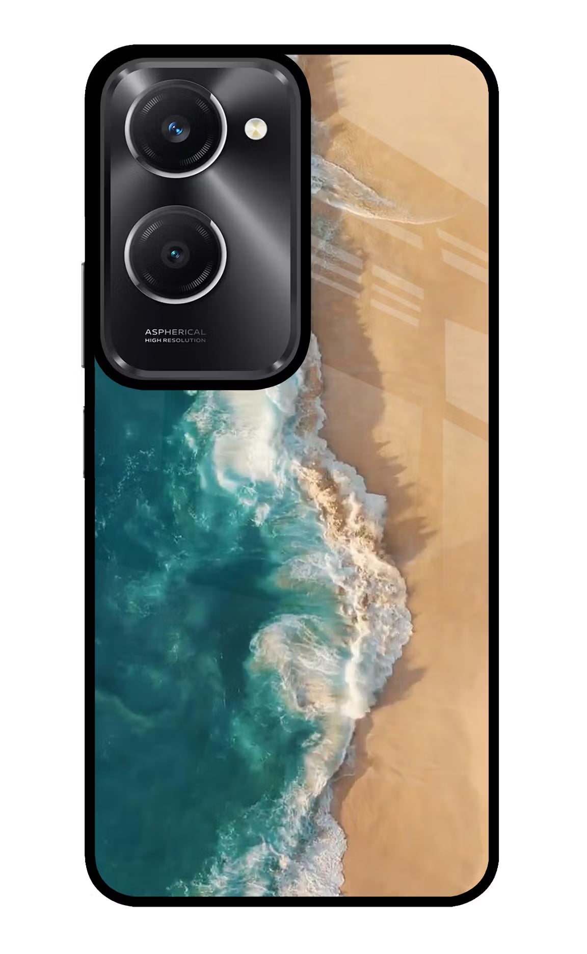 Ocean Beach Vivo T3 Lite 5G Glass Case