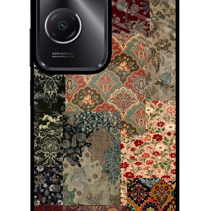 Desi Print Vivo T3 Lite 5G Glass Case Back Cover by Casekaro