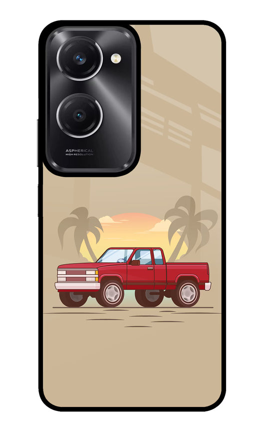 Desert Classic Drive Vivo T3 Lite 5G Glass Case