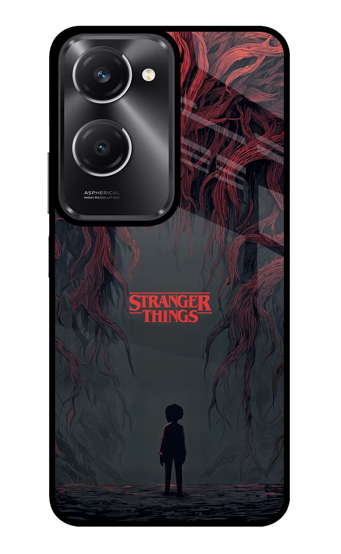 Ordinary Things Dark Side Vivo T3 Lite 5G Glass Case Back Cover by Casekaro