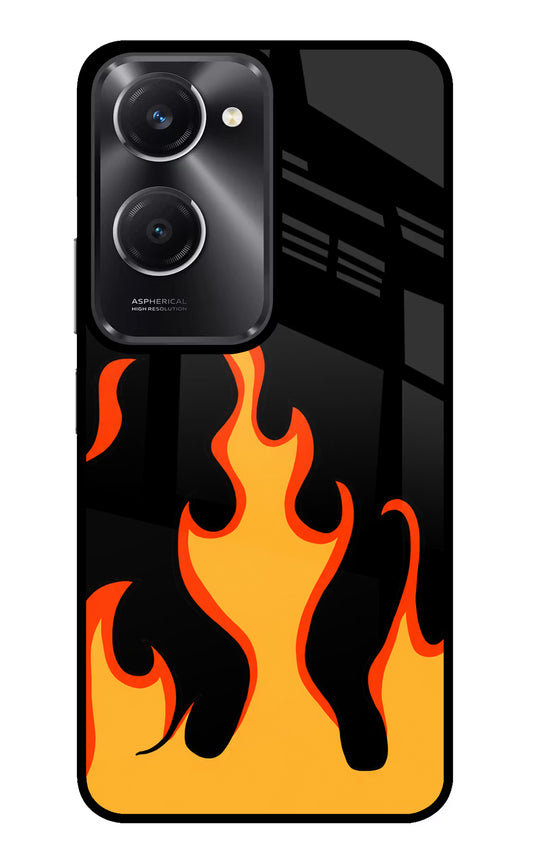 Fired Up – Black Vivo T3 Lite 5G Glass Case