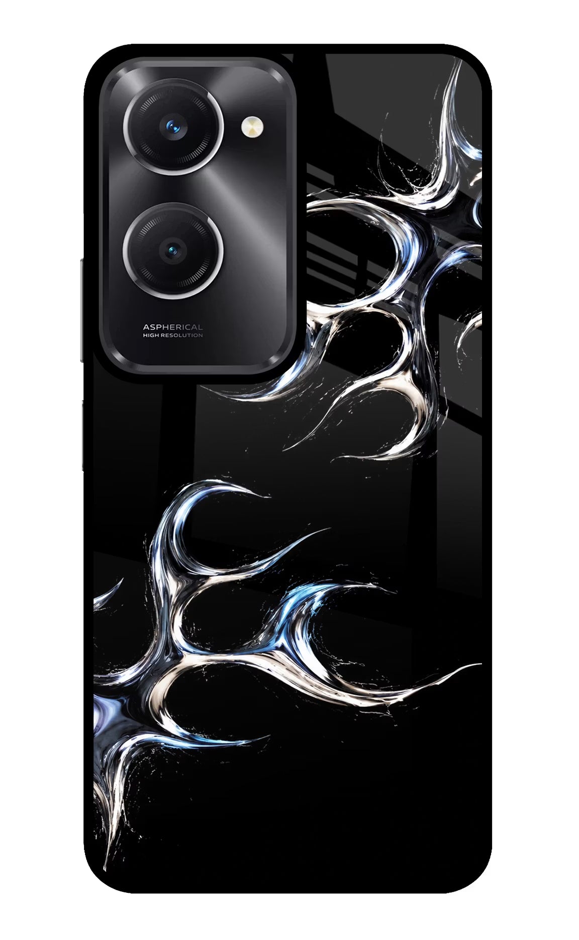 Chrome Tribal Vivo T3 Lite 5G Glass Case