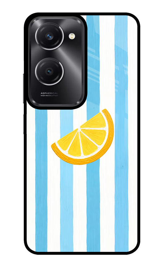 Summer Lemon Vivo T3 Lite 5G Glass Case