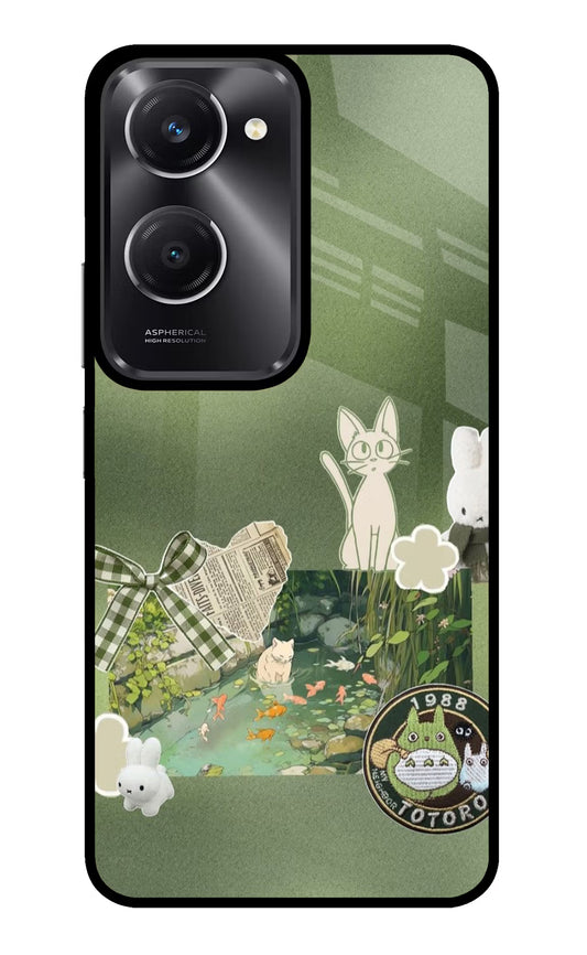 Aesthetic anime Vivo T3 Lite 5G Glass Case