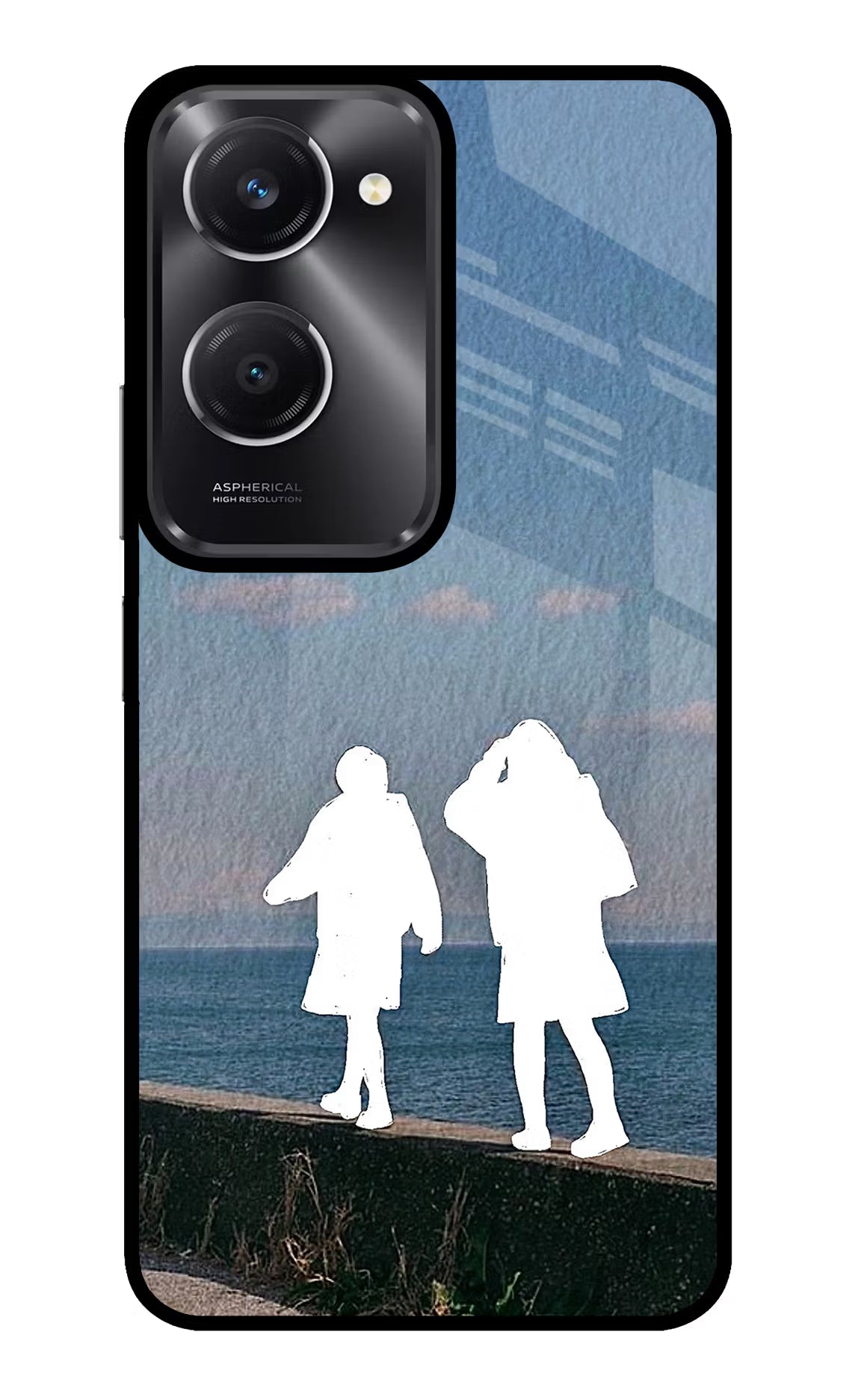 Coastal Dream Vivo T3 Lite 5G Glass Case