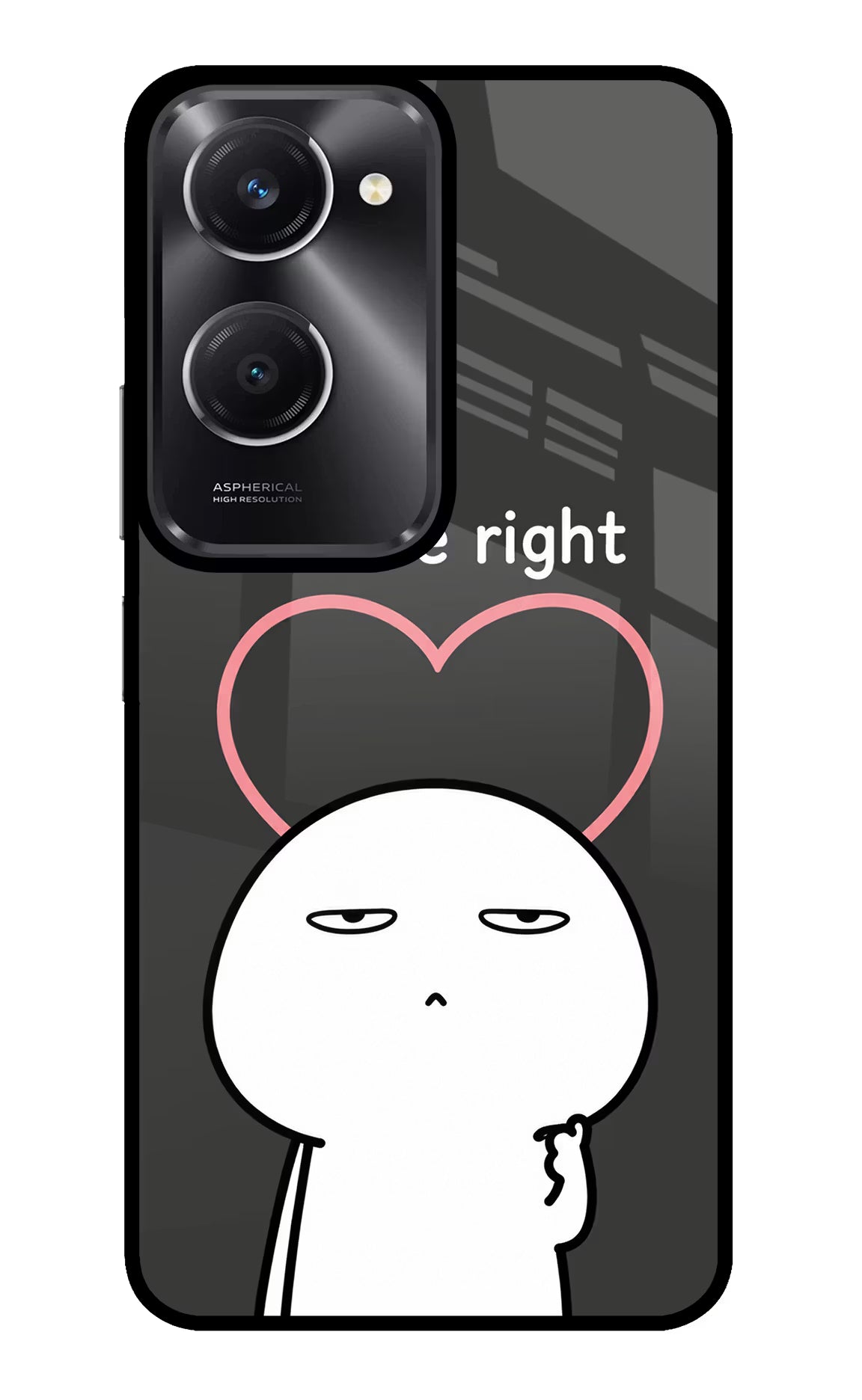 You're Right Vivo T3 Lite 5G Glass Case