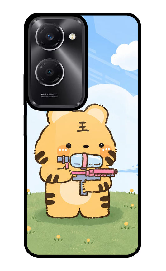 Tiger Treat Vivo T3 Lite 5G Glass Case