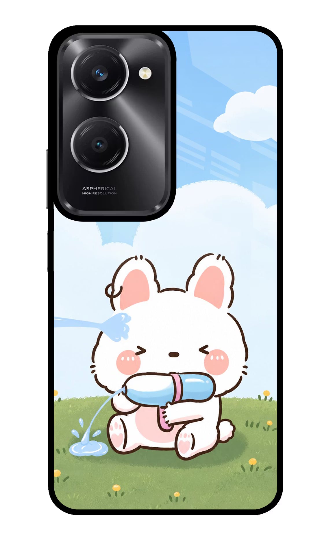 Bunny Treat Vivo T3 Lite 5G Glass Case