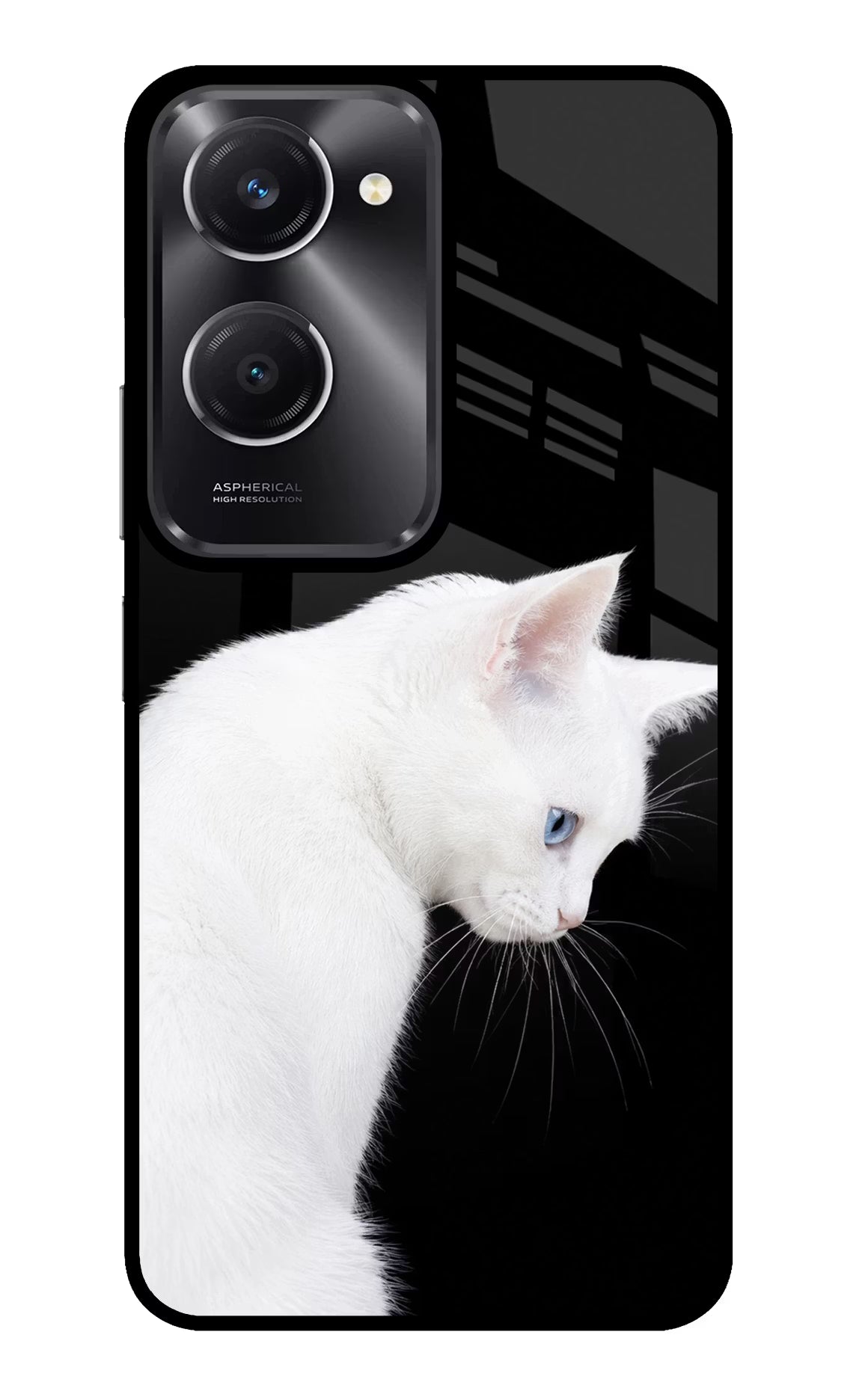 Snow Gaze Vivo T3 Lite 5G Glass Case