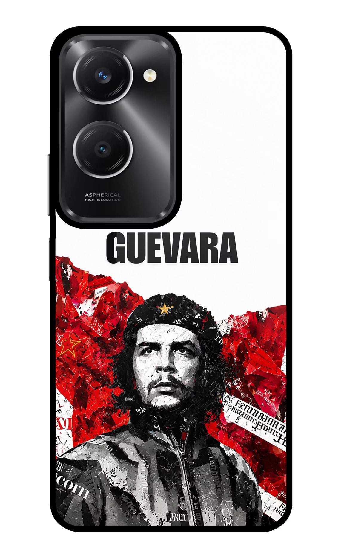 Che Guevara Revolution Vivo T3 Lite 5G Glass Case