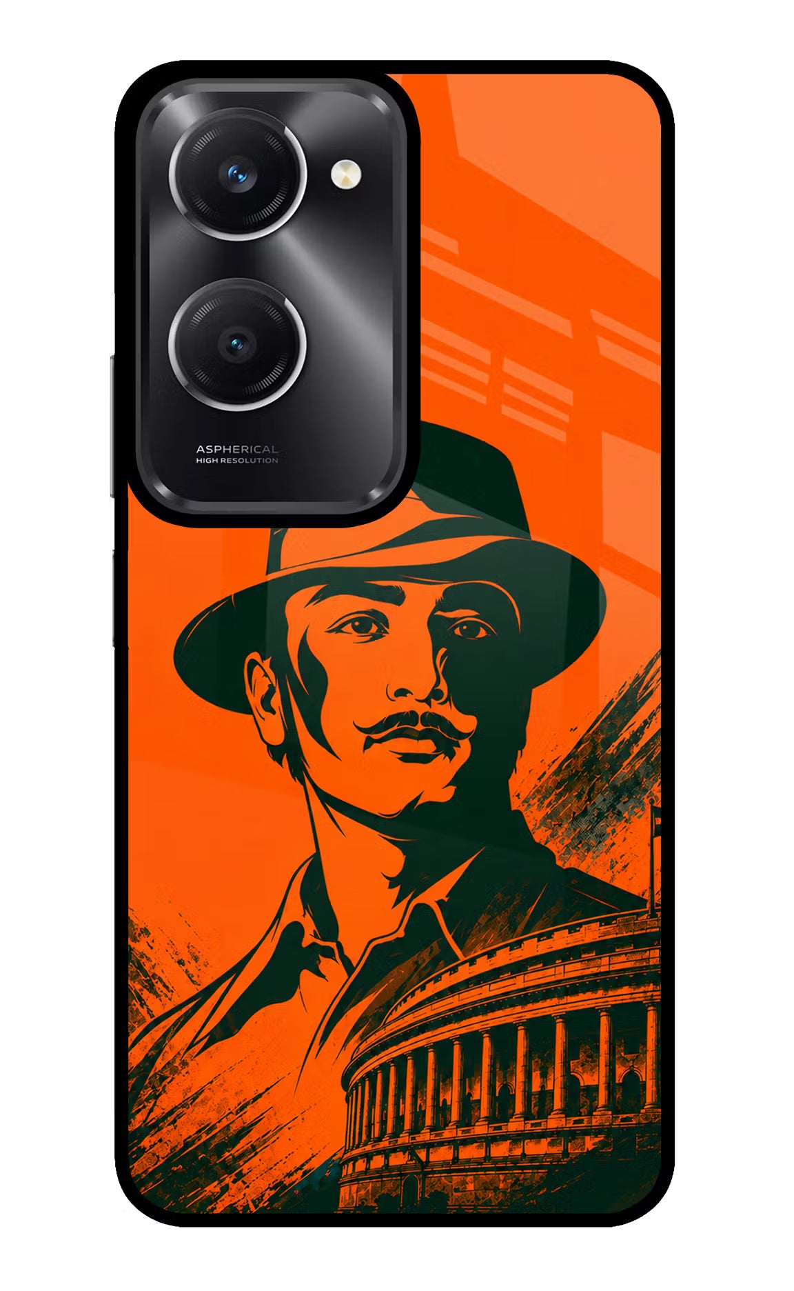 Bhagat Singh Legacy Vivo T3 Lite 5G Glass Case