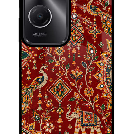 Laal Riwaaz Vivo T3 Lite 5G Glass Case
