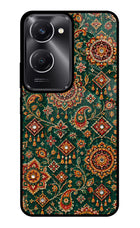 Green Pataka Vivo T3 Lite 5G Glass Case
