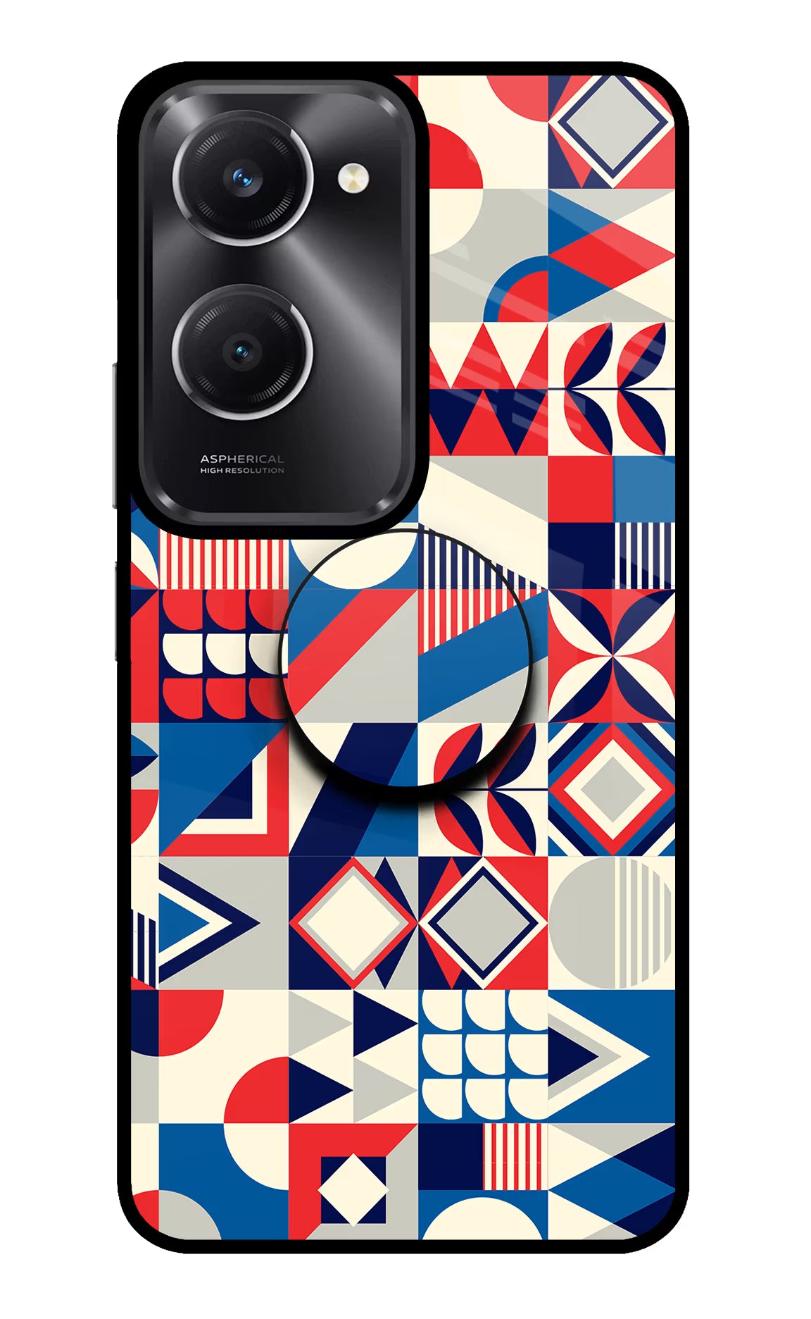 Colorful Pattern Vivo T3 Lite 5G Pop Case by Casekaro
