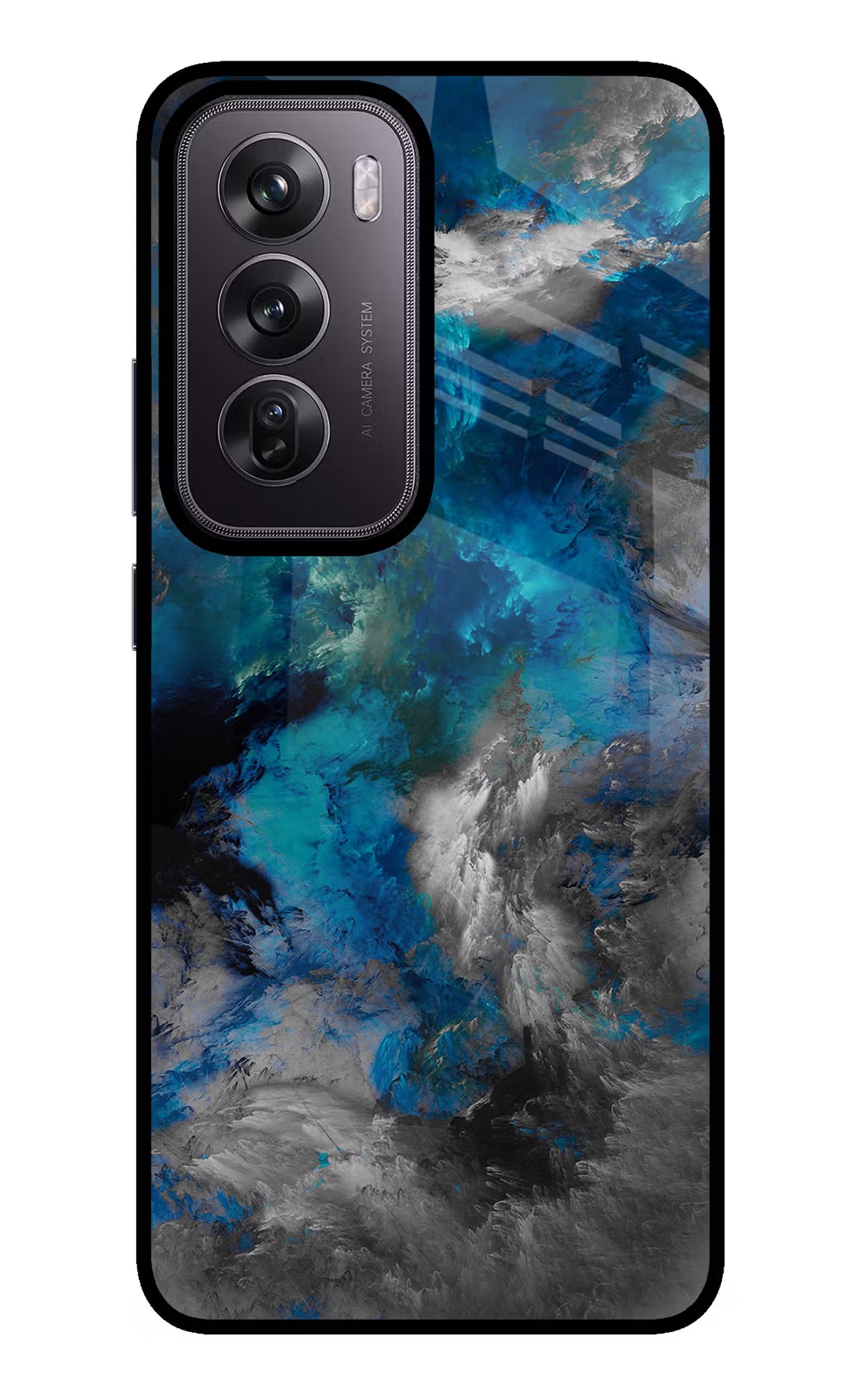 Artwork Oppo Reno12 Pro 5G Glass Case Back Cover by Casekaro