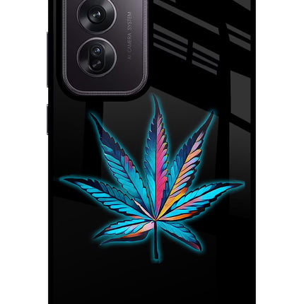 Weed Oppo Reno12 Pro 5G Glass Case