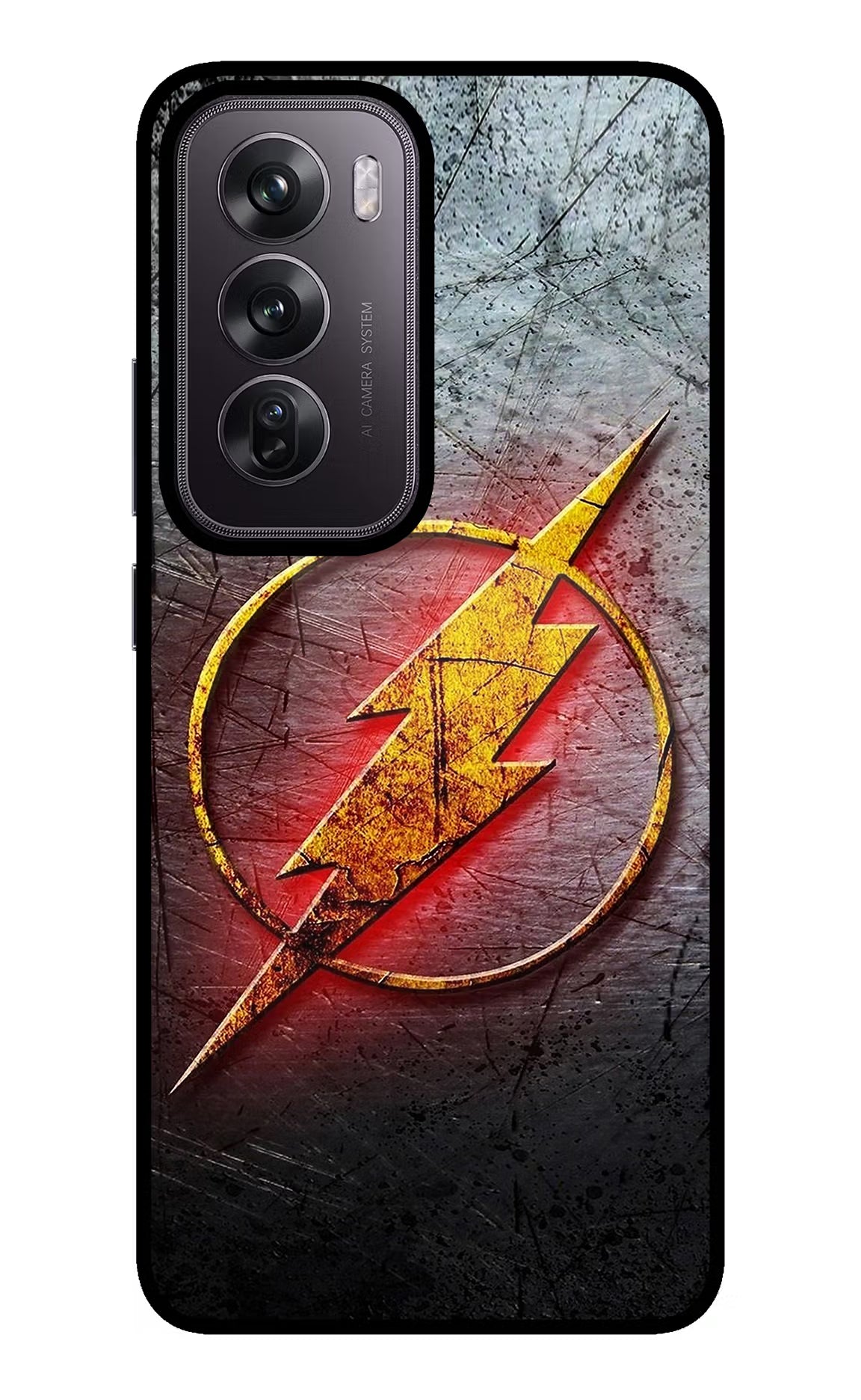 Flash Oppo Reno12 Pro 5G Glass Case Back Cover by Casekaro
