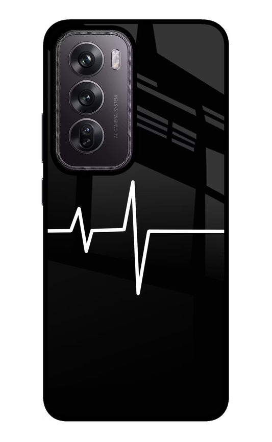 Heart Beats Oppo Reno12 Pro 5G Glass Case