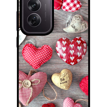 Love Wallpaper Oppo Reno12 Pro 5G Glass Case Back Cover by Casekaro