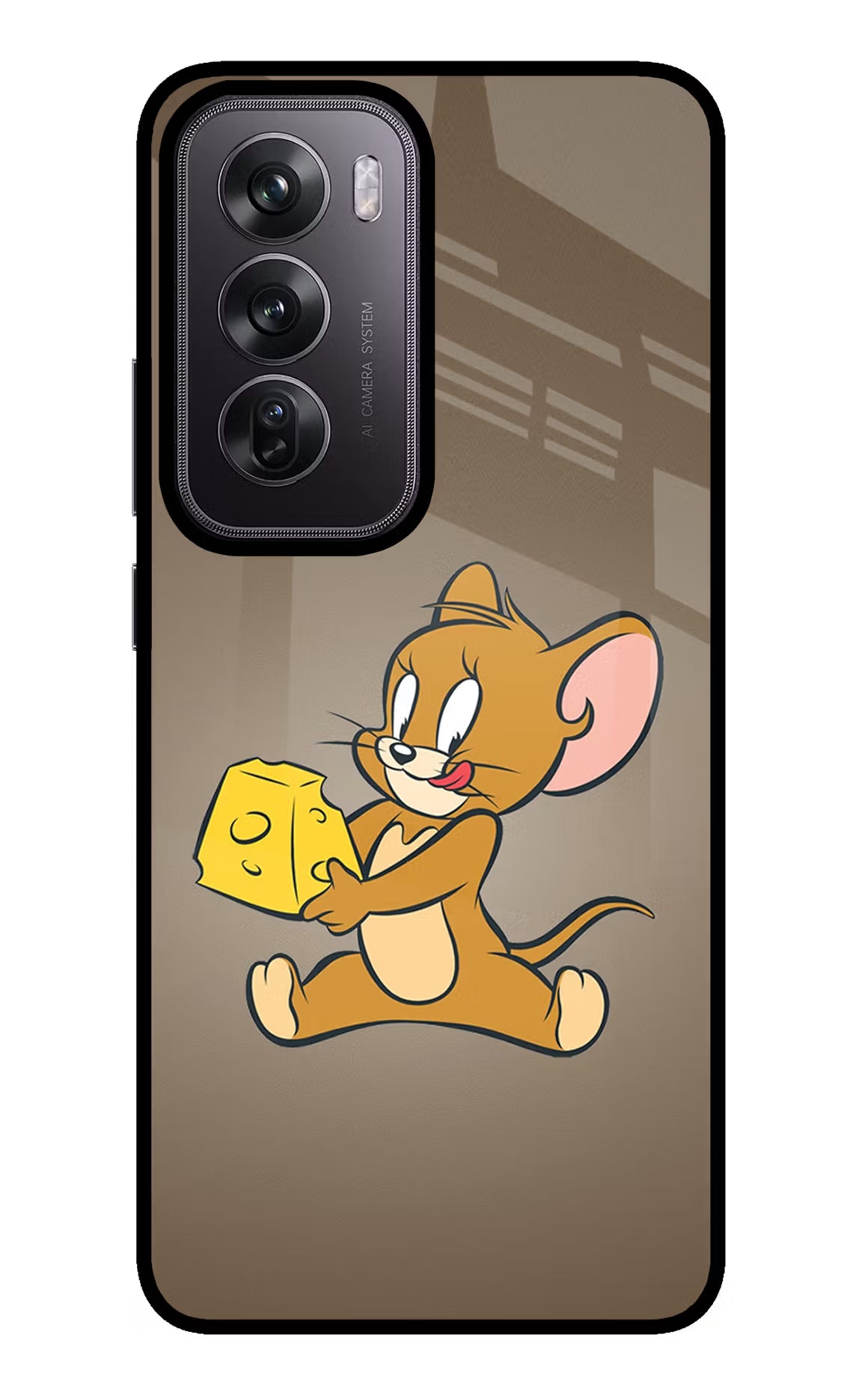 Jerry Oppo Reno12 Pro 5G Glass Case Back Cover by Casekaro
