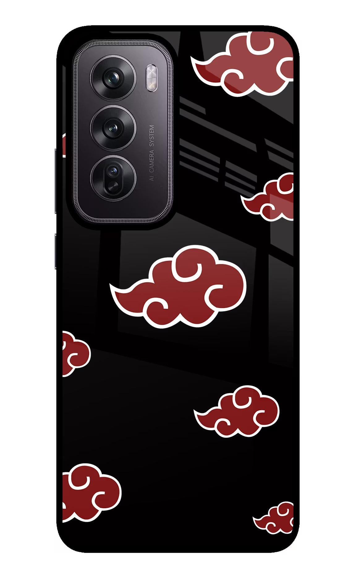 Akatsuki Oppo Reno12 Pro 5G Glass Case Back Cover by Casekaro