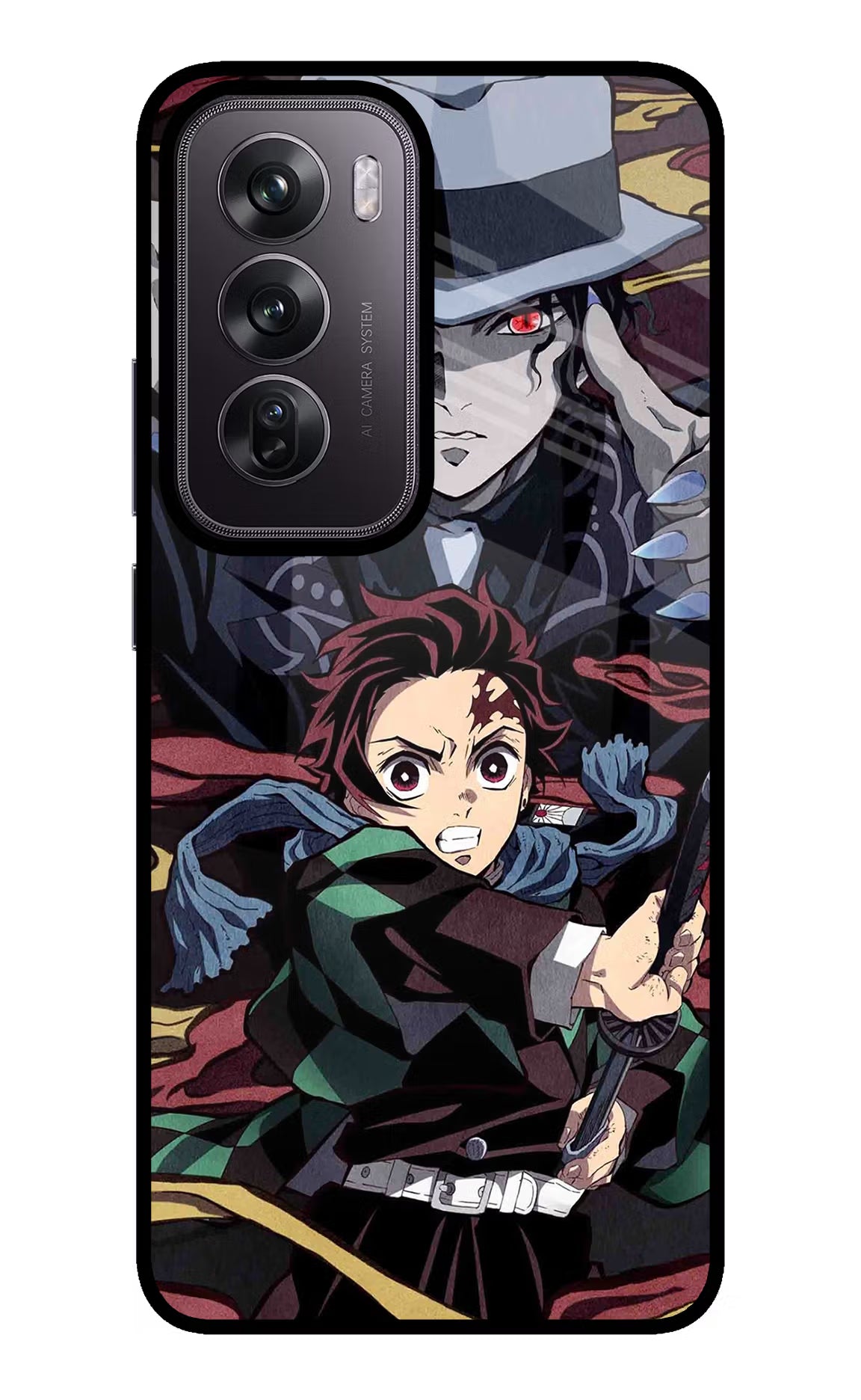 Demon Slayer Oppo Reno12 Pro 5G Glass Case