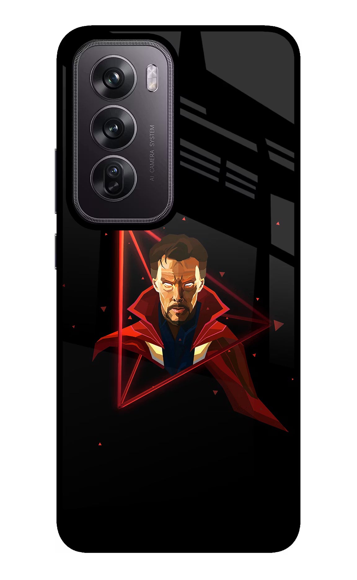 Doctor Ordinary Oppo Reno12 Pro 5G Glass Case Back Cover by Casekaro