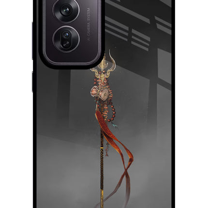 Shiv Trishul Oppo Reno12 Pro 5G Glass Case