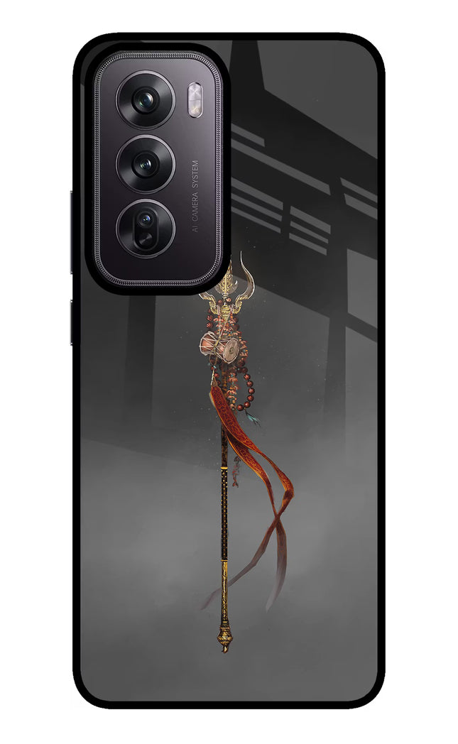 Shiv Trishul Oppo Reno12 Pro 5G Glass Case