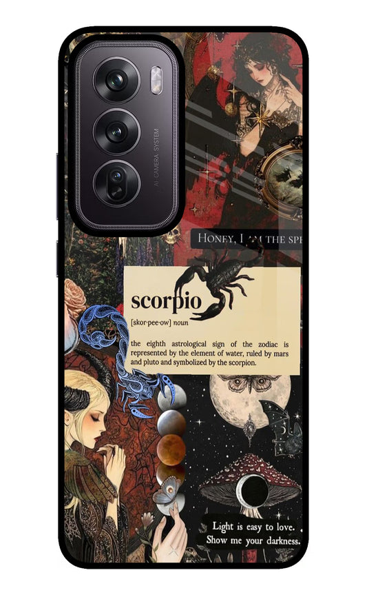Scorpio Zodiac Oppo Reno12 Pro 5G Glass Case