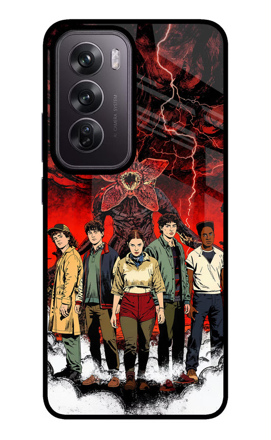 Ordinary Things Characters Oppo Reno12 Pro 5G Glass Case